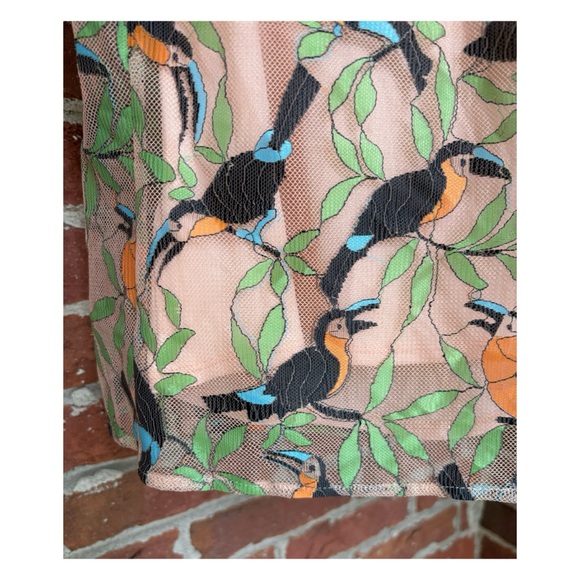 NWOT Anthropologie Eva Franco Bosque Embroidered Top in Chartreuse Size Small - Picture 11 of 15